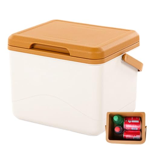 Reise-Kühlbox – Camping-Kühlbox, isolierte Lieferbox, Thermobehälter mit Eisbeutel, auslaufsichere Isolierte Lunchbox, 5 l Kühltasche, Picknickbox, Box von Generic