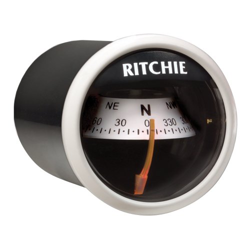Ritchie X-23WW RitchieSport Kompass – Armaturenbrett-Halterung – Weiß/Schwarz von Generic