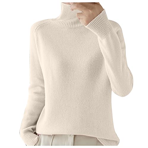 Rollkragenpullover Damen Elegant Winter Langarmpullover Freizeitpullover Stehkragen Strickpulli Langarm Rolli Sweater Schlanker Schnitt Rollkragenpullover Oversize Strick Pulli Winter Rollkragenpullover Damen Elegant Winter Langarmpullover Freizeitpullover Stehkragen Strickpulli Langarm Rolli Sweater Schlanker Schnitt Rollkragenpullover Oversize Strick Pulli Winter von Generic