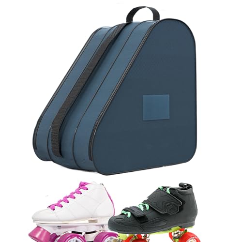 Rollschuhtasche, Inline-Skate-Tasche | Rollschuh-Rucksack | Atmungsaktive Aufbewahrungstasche für Rollschuhe, Rollschuhbehälter mit verstellbarem Schultergurt für Kinder und Erwachsene von Generic