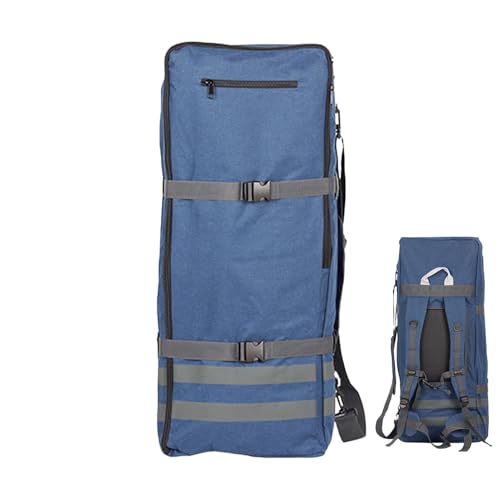 Rucksack mit Paddeltasche, aufblasbarer Rucksack für Kajakfahren, Reisetasche für Paddelbrett, aufblasbarer Rucksack für Paddelbrett, verstellbare Schultergurte, Paddelbrett, Zubehör von Generic