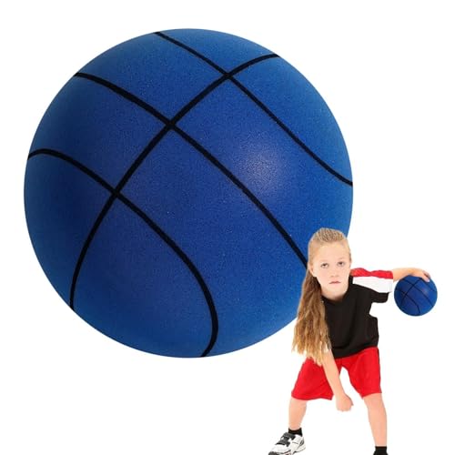 Ruhiger Basketball - Spielzeugsichere, Leichte, Leise Bälle Für Den Innenbereich | Schlagfester Basketball-Trainingsball, Geschenk Für Terrassen, Spielzimmer, Fitnessstudios, Stadien, Höfe von Generic