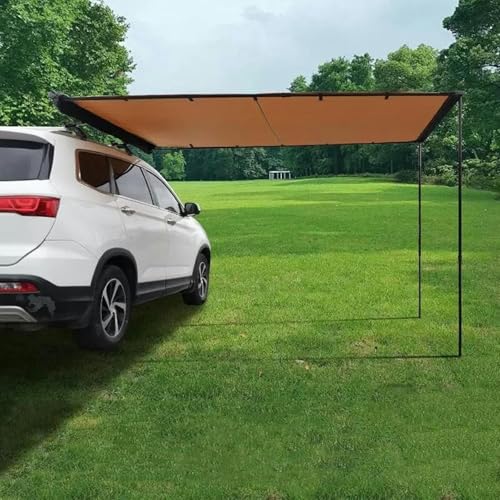 SUV-Auto-Markise, LKW, UV 50+, abnehmbare Kampagne, Store On The Shadow Shelter, PU3000 mm, für Outdoor-Campingreisen (Größe: 200 x 250 cm (79 Zoll x 98 Zoll)) von Generic