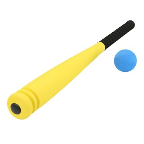 Schaumstoff-Baseballschläger – Weiches Baseball-Set Für Kleinkinder, Trainings-Baseballschläger, Leichter Schaumstoffschläger Mit Ball | Sicheres Indoor-Outdoor-Baseball-Set Für Kinder, Leichter Baseb von Generic