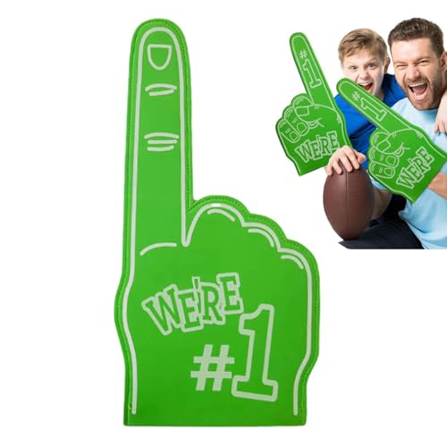 Schaumstoff-Finger und -Hände Sportschaum-Fächerfinger für Cheerleading,Bequeme und inspirierende Sport-Cheerleading-Schaumstofffinger, Sportfan-Zubehör, Partygeschenke von Generic