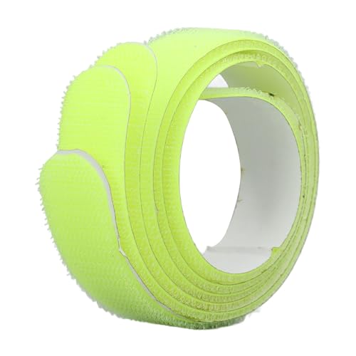 Schlägerkopfband, Multifunktionales Selbstklebendes Nylon-Tennisschlägerkopf-Schutzband, 3 Stück für Tennisschläger (Leuchtendes Grün) von Generic