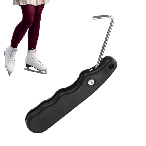 Schnürsenkelspanner für Schuhe, zusammenklappbar, Spitzengriff aus Edelstahl, tragbarer Spitzenspanner, zusammenklappbarer Skate-Werkzeuggriff, Zubehör von Generic