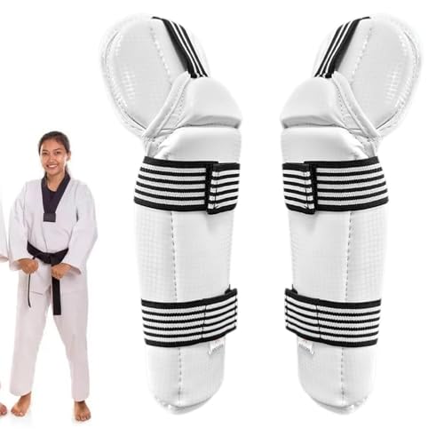 Schützende Armschützer – Taekwondo-Ellbogenschützer, Taekwondo-Unterarmschutz | Box-Schutzausrüstung, zweireihiges Schnallen-Design, Ellenbogen-Schutzpolster für Boxen, Taekwondo und Freikampf Schützende Armschützer – Taekwondo-Ellbogenschützer, Taekwondo-Unterarmschutz | Box-Schutzausrüstung, zweireihiges Schnallen-Design, Ellenbogen-Schutzpolster für Boxen, Taekwondo und Freikampf von Generic