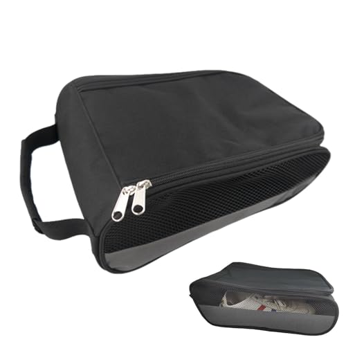 Schuhtaschen für die Reise,Schuhtragetasche - Sneaker-Tasche Schuhtasche | Wasserabweisende, tragbare Schuh-Organizer-Tasche mit Reißverschluss und Netzbelüftung für das Fitnessstudio von Generic