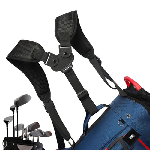 Schulterriemen – modisches Zubehör, Golf-Gurt | 1 Stück Golftaschen-Schulterriemen, austauschbarer Outdoor-Rucksack, Golfergurt-Ersatz, bequemer Schultergurt, Tasche Schulterriemen – modisches Zubehör, Golf-Gurt | 1 Stück Golftaschen-Schulterriemen, austauschbarer Outdoor-Rucksack, Golfergurt-Ersatz, bequemer Schultergurt, Tasche von Generic