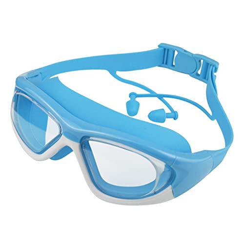 Schutzbrille Chemieunterricht Schwimmbrillen für Kinder, Schnorchelmasken Jungs Brillen (Blue, One Size) von Generic