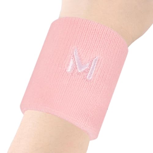 Schweißbänder | Schweiß-absorbierendes Schweiß-Handgelenkband | Ergonomisches Armband mit bequemer Passform für Damen und Herren für Yoga, Badminton und Laufen von Generic