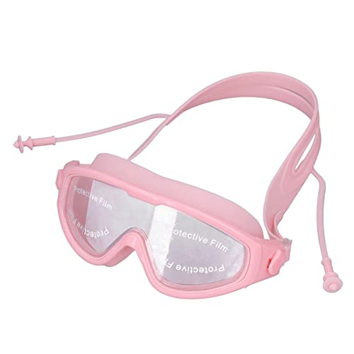 Schwimmbrille, Schwimmbrille für Erwachsene und Damen, Schwimmbrille mit Professionellem Linsendesign, Transparente Schwimmbrille mit Großem Rahmen, Anti-Besch von Generic