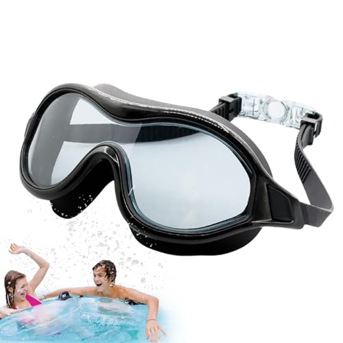 Schwimmbrille für Erwachsene - Schwimmbrille | Hochauflösende Vollschutz-Schwimmbrille für Männer und Frauen, auslaufsichere, verstellbare Antibeschlag-Schwimmbrille von Generic