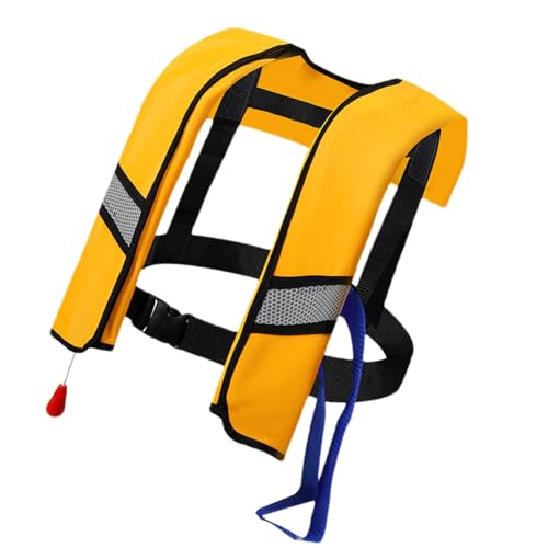 Schwimmweste Paddelweste, Schwimmweste für Erwachsene zum Schwimmen - Schwimmweste für Portable-Serie - Tragbare, pontontaugliche Schwimmwestenjacken aus Nylon, Schnorchelweste mit autom von Generic