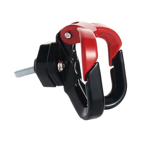 Scooter-Taschenhaken, Scooter-Frontaufhängungshaken - Robuster Headset-Aufhängerhaken - Elektroroller-Headset-Haken, Metall-Motorradhelm-Haken für Geldbörse, Taschen, Gepäck von Generic