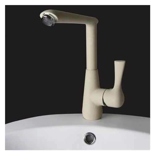 Shower Head Degrees Waschbecken-Wasserhahn, Beige, Schwarz, Chrom, Badezimmer-Wasserhahn, Badezimmer-Waschtisch-Mischbatterie, Wasserhahn Shower Head von Generic