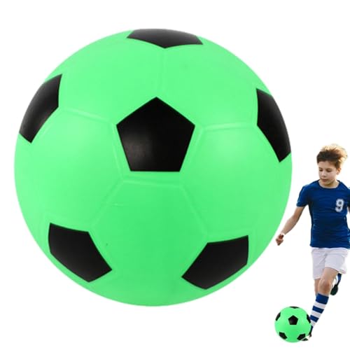Silent Soccer Ball – Weicher Fußball mit hoher Dichte, Silent Ball für den Innenbereich | Kein Lärm, springender Ball, leiser Trainingsball, innovativer minii-Fußballschläger für Kinder für Heimtraini von Generic