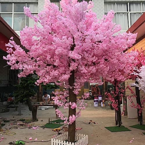 Simulation Plant, Artificial Cherry Blossom Tree,HandmadeFake Silk Flower Decoration for Office Bedroom Living Party DIY Wedding Decor 3.5x3.5m/11.5x11.5ft von Generic