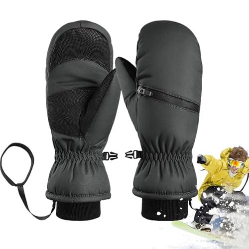 Ski-Snowboard-Handschuhe,Snowboard-Ski-Handschuhe - Winterhandschuhe Fäustlinge Schnee Skihandschuhe Snowboardhandschuhe | Warme Handschuhe, rutschfeste Winterhandschuhe, Snowboard-Handschuhe für Radf von Generic