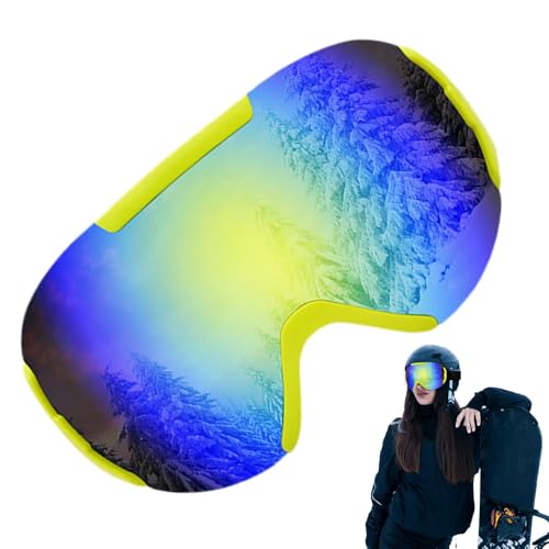 Skibrille für Erwachsene über Brille, Snowboardbrille für Damen, Anti-Fog Brille für kaltes Wetter, TPU-Rahmen - bruchsichere PC-Gläser für Wintersport im Schnee Jova von Generic