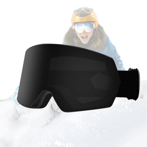 Skibrillen für Männer und Frauen,Skibrillen | Ski-/Snowboardbrillen | Winddichte Doppelschicht-Skibrille, Snowboardbrille für Männer, Frauen, Erwachsene, Jugendliche von Generic