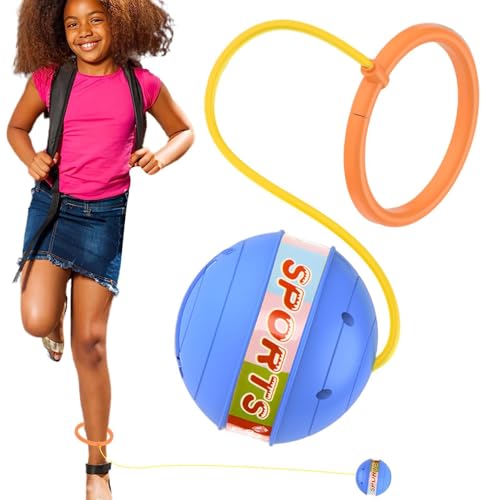 Skip It Toy, Knöchel-Skip-Ball | Leuchtendes Skip-Ball-Knöchel-Spielzeug, Skip-Ball-Knöchel-Spielzeug, Skip-Ball-Aktivitäten, Sprungball, Sport-Schaukelball, Springseil-Spielzeug, Fitness-Spielzeug von Generic