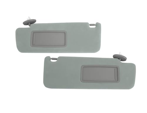 Sonnenblendenverlängerung Für Die Fahrer- Und Beifahrerseite, Blendfreie Sonnenblende Mit Lampe Für Toyota Land Cruiser J12 2002–2009, Auto-Innenraum-Sonnenblende von Generic