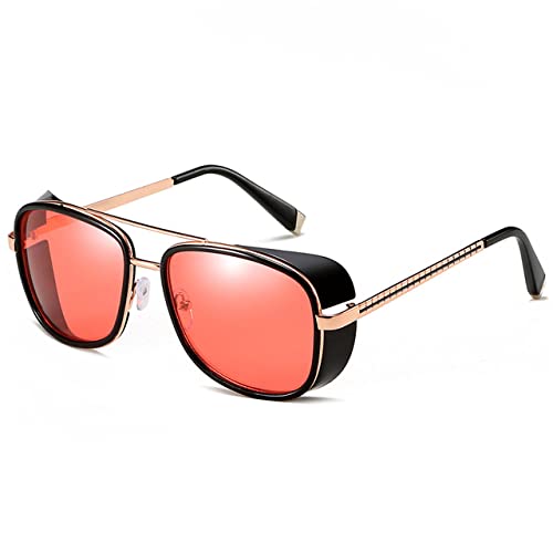 Sonnenbrille Männer Frauen Beschichtung Vintage Design Sonnenbrille Retro Shades Winddichte Schutzbrille von Generic