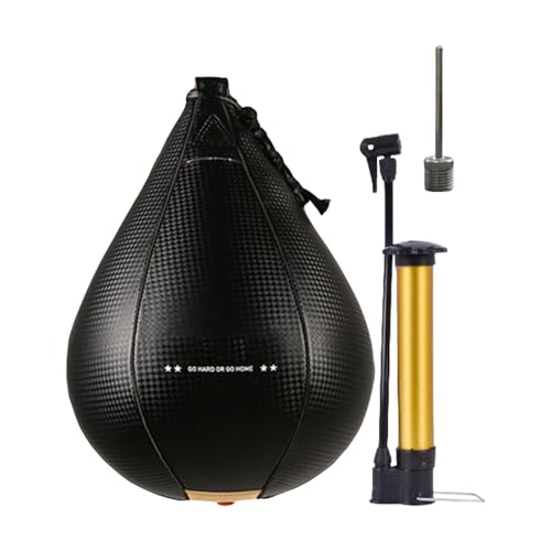 Speed-Boxsäcke, Boxball, Boxsack aus PU-Leder, Speedbag, Blase, Trainingsausrüstung, elastische Boxtasche mit Speedball für von Generic