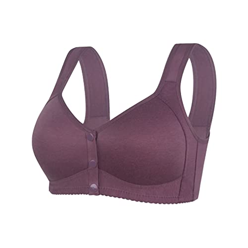 Sport BH Damen, Push Up BH Ohne Buegel T Shirt V-Ausschnitt Bralette Weicher Push-Up BH Gepolstert Klassische Bustier Bequemer T-Shirt Soft BH Bra Bralette von Generic