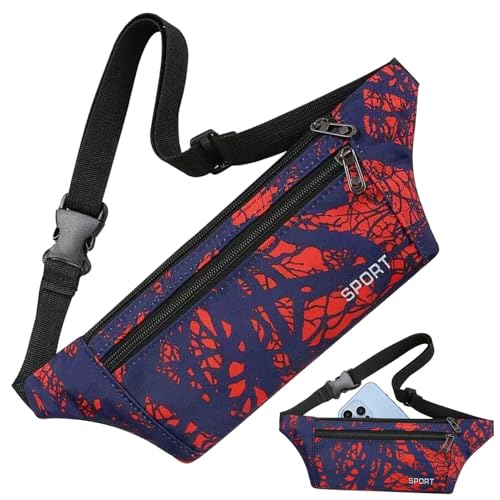 Sport-Outdoor-Hüfttasche, Handy-Hüfttasche,Lauf-Unisex-Gürteltasche | Multifunktionale Outdoor-Reise-Sport-Hüfttasche zum Laufen, Klettern, Wandern, Reiten von Generic