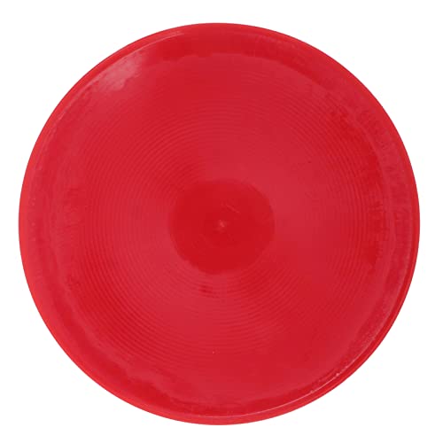 Spot-Marker, Spots, 10 Stück, 23 cm, PVC, Sport-Spots, Flache Scheibenmarkierung für Tennis, Fußball, Badminton und Andere Plätze (Rot) von Generic