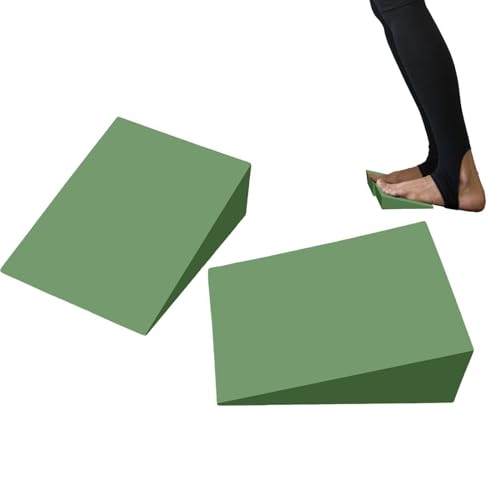 Squat Wedge Block | Rutschfeste Leichtgewichtige und tragbare Ferse Erhöhter Squat Wedge | Langlebige Yoga Blöcke für Heimtraining für Fitness, -up, Gewichtheben, Yoga für Männer und Frauen Squat Wedge Block | Rutschfeste Leichtgewichtige und tragbare Ferse Erhöhter Squat Wedge | Langlebige Yoga Blöcke für Heimtraining für Fitness, -up, Gewichtheben, Yoga für Männer und Frauen von Generic
