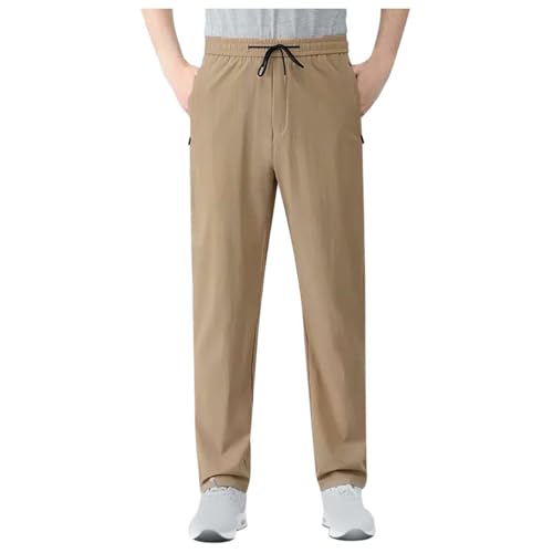 Stretch Jogginghose für Männer Sweathose Fit Geradem Schnitt Freizeithose Sommer Outdoor Leicht Trainingshose mit Kordelzug Relaxing Hose Trainingshose Fitnesshose Stretch Jogginghose für Männer Sweathose Fit Geradem Schnitt Freizeithose Sommer Outdoor Leicht Trainingshose mit Kordelzug Relaxing Hose Trainingshose Fitnesshose von Generic