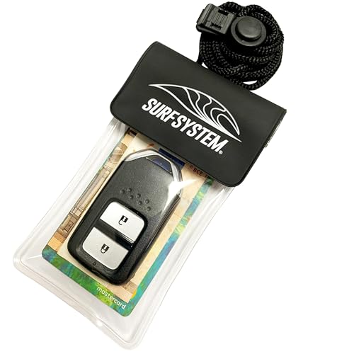 Surf System Wasserdicht Schlüsselhülle IPX8 Kompakt für Schwimmen, Surfen und Wassersport, farblos, Schlüsselhülle Surf System Wasserdicht Schlüsselhülle IPX8 Kompakt für Schwimmen, Surfen und Wassersport, farblos, Schlüsselhülle von Generic