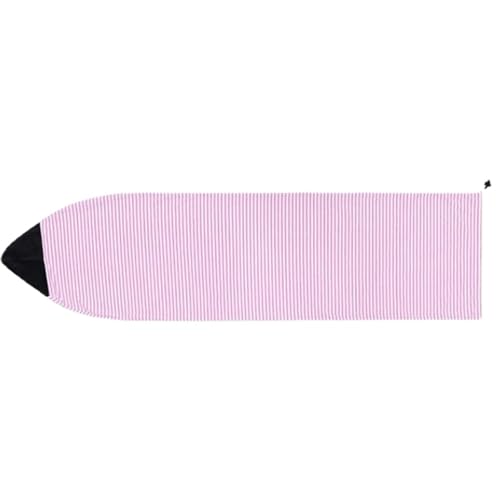 Surfbretthülle Longboard - Boardtasche Surfbrett | Leichte Surfbrett-Sockenhülle | Leicht gestrickte Surfbretttasche, Schutzhülle für Shortboard, Longboard, Standup Paddleboard, Pink von Generic