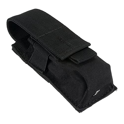 Taktische Gürteltasche, als Handytasche, Taschenlampen Halter verwendet kann - Hochwertig und Robust, Multifunktionell - Schwarz, 14X5.5X4CM Taktische Gürteltasche, als Handytasche, Taschenlampen Halter verwendet kann - Hochwertig und Robust, Multifunktionell - Schwarz, 14X5.5X4CM von Generic