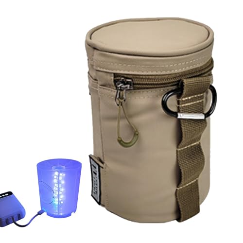 Tasche für Angelausrüstung – Organizer für Angelzubehör, Aufbewahrung von Outdoor-Ausrüstung, Aufbewahrung für Süßwasser-Angeln | Organizer für Nachtangelausrüstung, Halterung für Eisangelausrüstung, von Generic