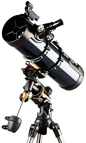 Telescope Praktisches, tragbares Reiseteleskop 130 mm, astronomisches Refraktor-Teleskop mit verstellbarem Stativ & Amp; & Amp; Sucherfernrohr für Jugendliche Telescope von Generic