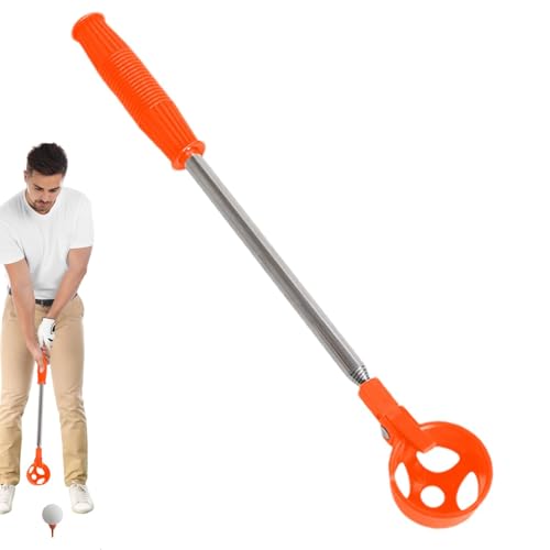 Teleskopischer Golfball-Retriever – Golfball-Greifstock mit ausziehbarer Reichweite | Robustes Golfball-Retriever-Werkzeug zum einfachen Zurückholen. Praktisches Golfzubehör, ideal für Golfer im Wasse von Generic