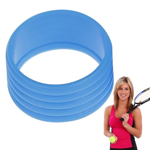 Tennis-Griffbandring - 2pcs Dehnbare Tennis-Badminton-Schlägergriffe Mit Gummiring | Griffband Für Tennisschlägergriffe Für Tennis, Badminton von Generic