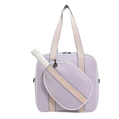 Tennis-Sporttasche - Tennis-Umhängetasche, wasserdichte Badminton-Schlägertasche | Schläger-Tragetasche, große Tennis-Reisetasche mit Tragegurt, stilvoll für Damen und Herren, 36 x 13 x 34 cm von Generic