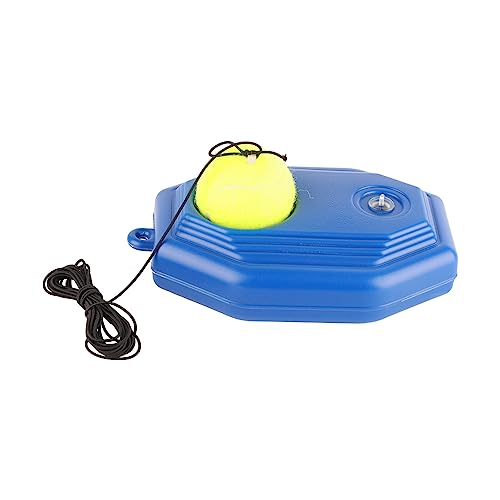 Tennis-Trainer-Rebound-Ball, Tragbares Elastisches Gummiseil Im Lieferumfang Enthalten für Individuelles Üben. Tennis-Übungs-Rebounder, Tennisball-Trainingsbasis-Set für den Tennis-Trainer-Rebound-Ball, Tragbares Elastisches Gummiseil Im Lieferumfang Enthalten für Individuelles Üben. Tennis-Übungs-Rebounder, Tennisball-Trainingsbasis-Set für den von Generic