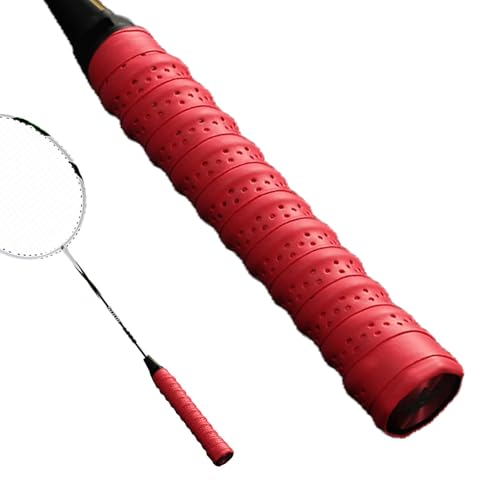 Tennisschläger-Griffband, Badminton-Griffband - Schweißabsorbierendes, rutschfestes Klebeband für Badmintonschläger - Dry Feel Tennis-Griffband für Badminton, Squash, Tischtennisschläger, Rudern von Generic