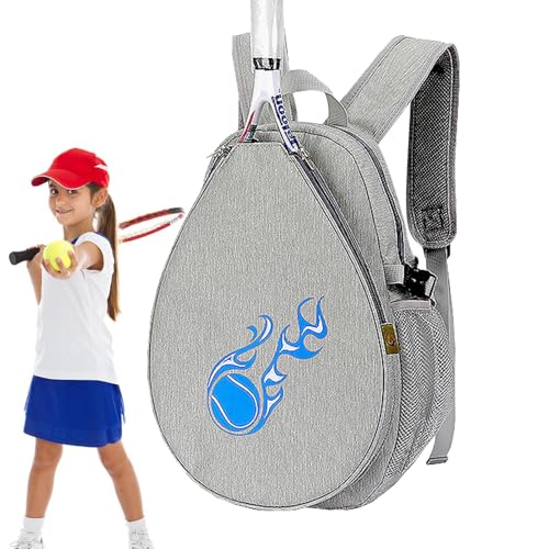 Tennisschläger-Rucksack, Tennisschlägertasche, professionelle Tennistasche, Gurkentasche aus wasserdichtem Oxford-Stoff, Tennisschläger-Rucksack, Schlägertragetasche von Generic