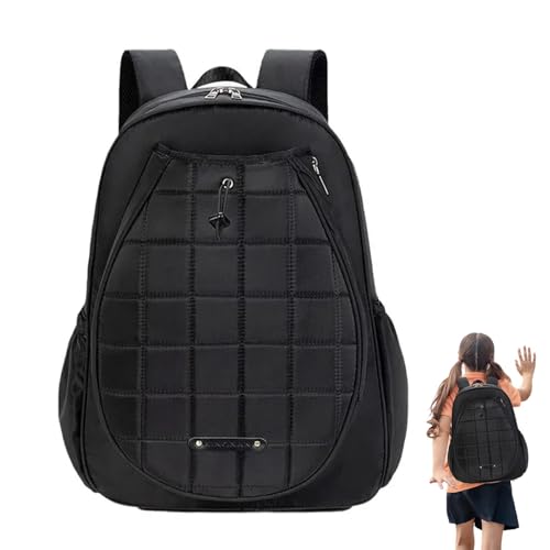 Tennisschläger-Rucksack – verstellbare Tasche für Tennisschläger, modischer Tennis-Rucksack | Badminton-Rucksack mit separatem Schuhfach, Schläger-Deckentasche von Generic