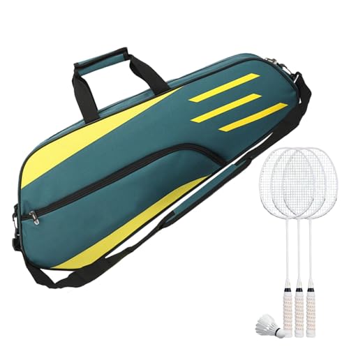 Tennisschlägertasche - Schützende wasserdichte Tennis-Organisationstasche, Badminton-Aufbewahrungstasche | Tennistaschen für Sport und Outdoor-Reisen für Jugendliche, Männer, Frauen, Erwachsene von Generic