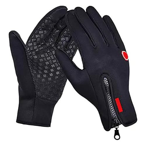 Thermohandschuhe Winter Herren Freezer Thermo Handschuhe Warme Winterhandschuhe Herren Damen Wasserdicht Touchscreen Fahrradhandschuhe Thermo-Handschuhe für Outdoor-Arbeiten Skifahren und Radfahren von Generic