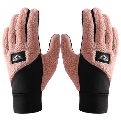 Thermohandschuhe für Damen,Winterhandschuhe für Damen - Touchscreen Winter warme Skihandschuhe | Rutschfester, winddichter Thermo-Fahrradhandschuh für Reiten, Laufen, Skifahren, Radfahren von Generic